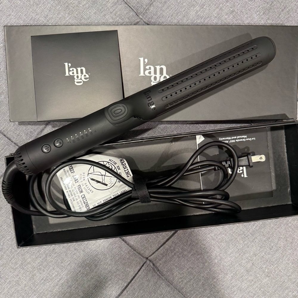 L’ANGE Hair Curler with Cooling Air Vents hair straightener flat iron - Picture 6 of 8